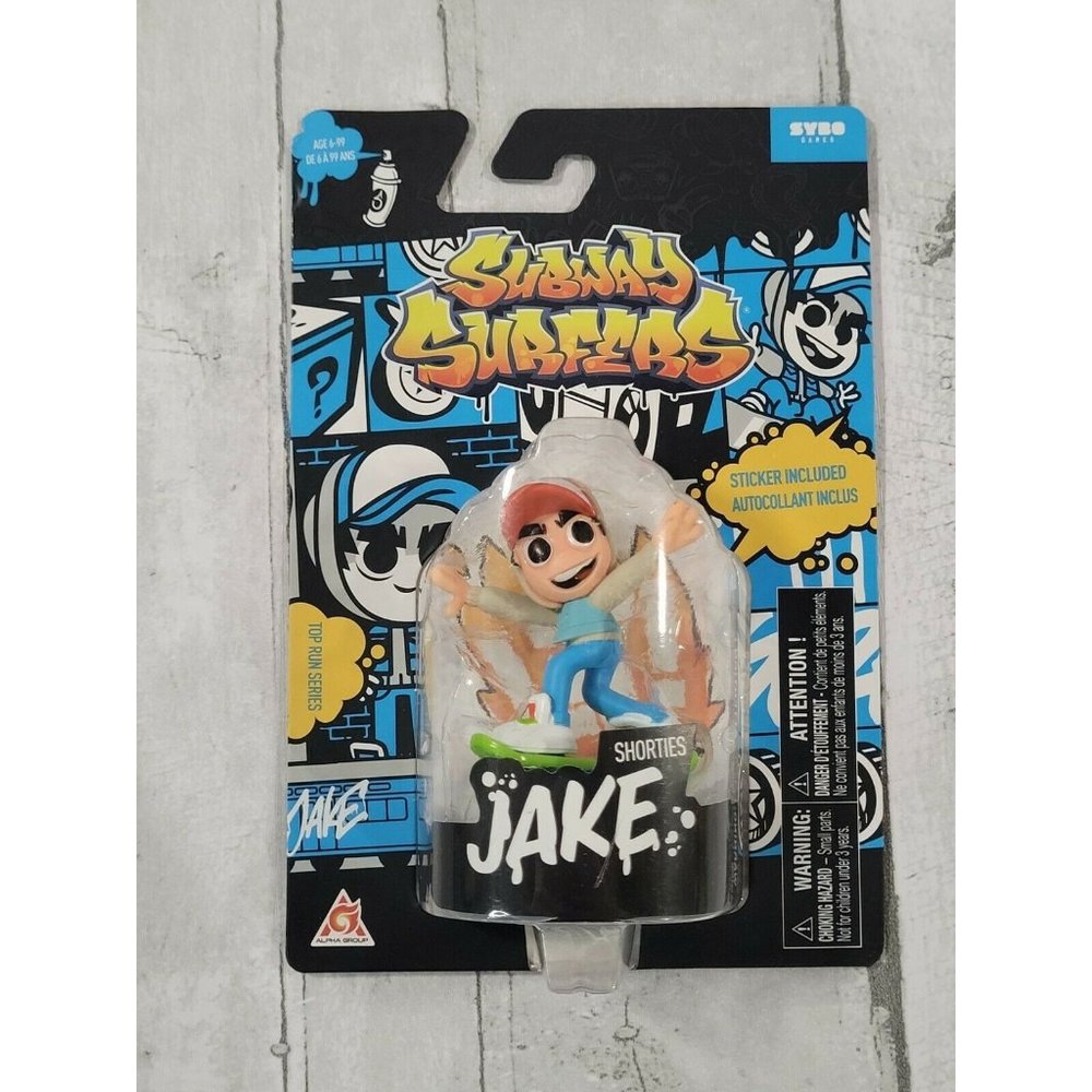 Subway Surfers | 'Shorties' Collectible 2" Mini Figures | Skating Jake
